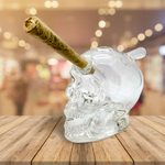 Bubbler Glass Skull