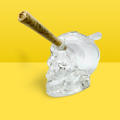 Bubbler Glass Skull